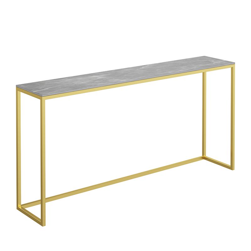 33.46 "Table de acento de piedra de la consola glammamante de 33.46"