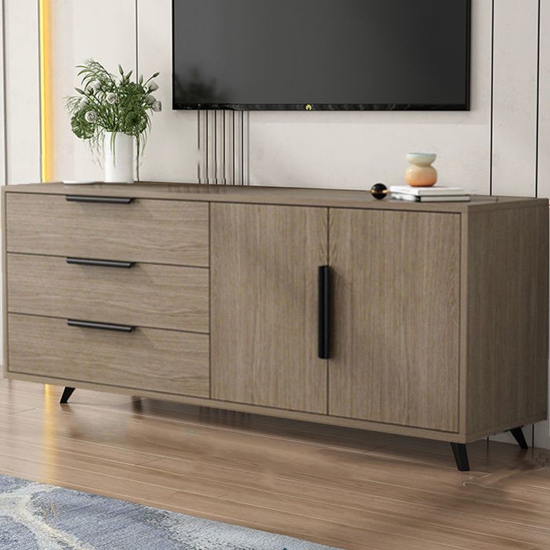 MODERNO MEDIA TV in legno Stand 16 "W x 27,5" H Stand TV di archiviazione chiuso con mobile