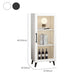 Contemporary Display Stand Faux Wood Glass Doors Storage Cabinet with Door Clearhalo 'Display & China Cabinets' 'display_china_cabinets' 'furn' 'furn_display_china_cabinets' 'Furniture' 'Kitchen & Dining Furniture' 1200x1200_498e80c1-285d-404e-ad84-5eaa136b9e67