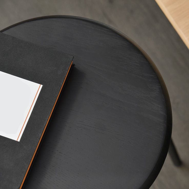 Contemporary Style Metal Bar Stool Footrest Counter Stool in Black Clearhalo 'Bar Furniture' 'Bar Stools' 'bar_stools' 'furn' 'furn_bar_stools' 'Furniture' 'Kitchen & Dining Furniture' 1200x1200_49901672-e52f-4764-9c3e-decabf5dbc1a