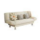 29.52" H Linen Armless Convertible Sleeper Sofa for Living Room