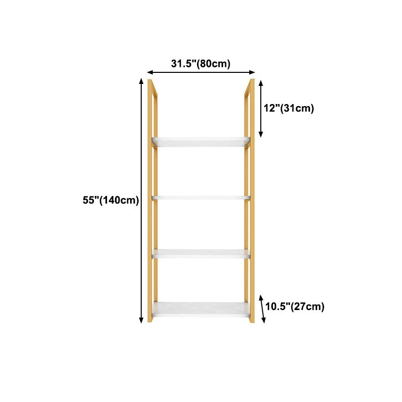 10.63"W Bookshelf Glam Style Wall Mounted Bookcase for Home Office Study Room Clearhalo 'Bookcases' 'furn' 'furn_bookcases' 'Furniture' 'furniture_bookcases' 'kitchen' 'kitchen_bookcases' 'Living Room Furniture' 'Office Furniture' 1200x1200_49917ad0-2ed2-4cda-a366-2016be78b906