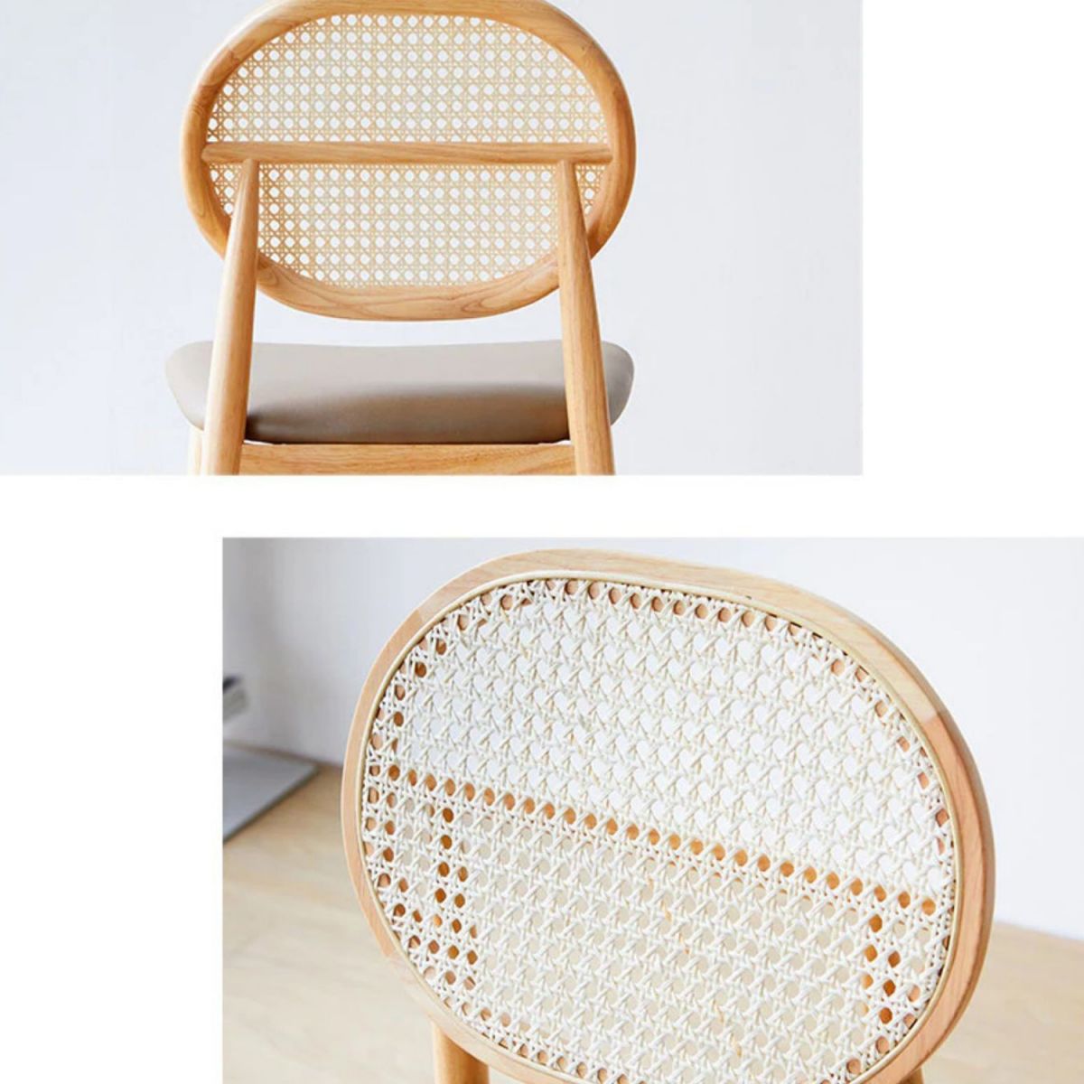 Chaise latéral de style industriel chaise de salle à manger côté cadre en bois pour salle à manger