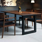 Rectangle Industrial Style Dining Table Wood Fixed Table with Solid Wood Clearhalo ' dining_table' 'Dining Tables & Seating' 'Dining Tables' 'furn' 'furn_dining_table' 'Furniture' 'furniture_dining_table' 'Kitchen & Dining Furniture' 'kitchen&dining_furn' 'kitchen' 'kitchen_dining_table' 1200x1200_499b850e-4400-4e7a-8ccf-99a60e9e71af