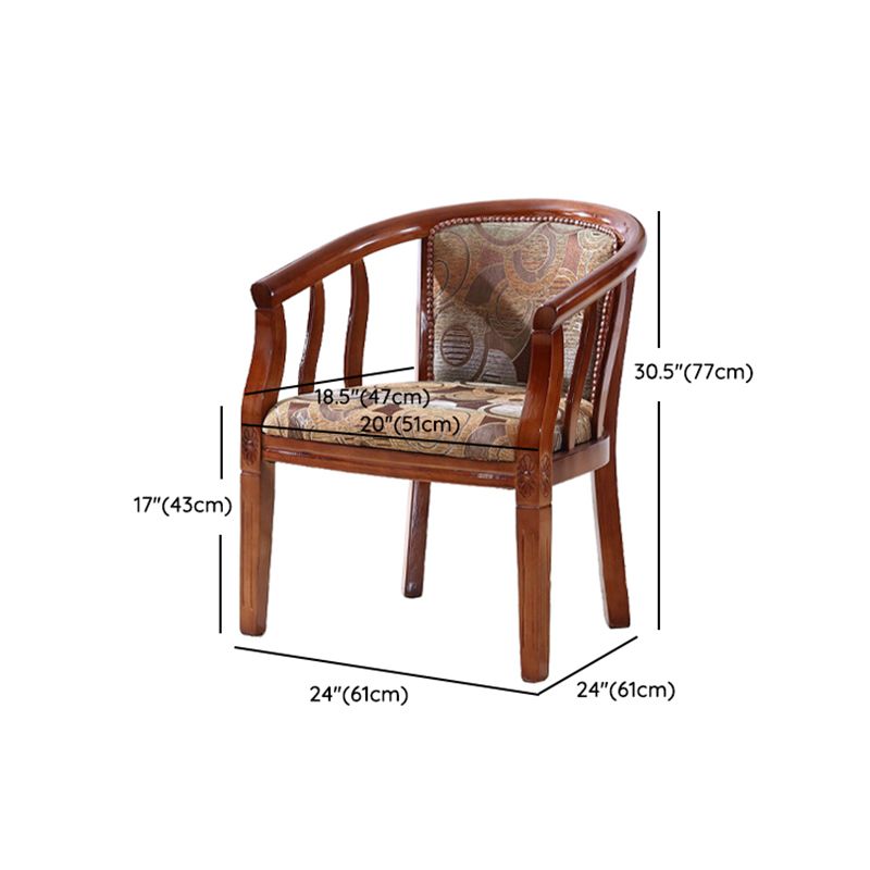 Sedia da pranzo in stile tradizionale sedia a braccio sala da pranzo in legno per hotel