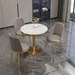 Traditional Luxury Round Dining Table Sintered Stone Dining Table with Pedestal Base Clearhalo ' dining_table' 'Dining Tables & Seating' 'Dining Tables' 'furn' 'furn_dining_table' 'Furniture' 'furniture_dining_table' 'Kitchen & Dining Furniture' 'kitchen&dining_furn' 'kitchen' 'kitchen_dining_table' 1200x1200_49acbec7-8f45-4e9a-9245-cd0aa280c9d0