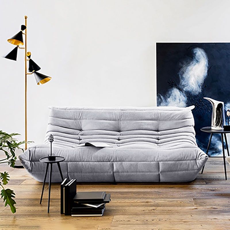 Contemporary Upholstered Accent Chair, Mid-Back Armless Chair