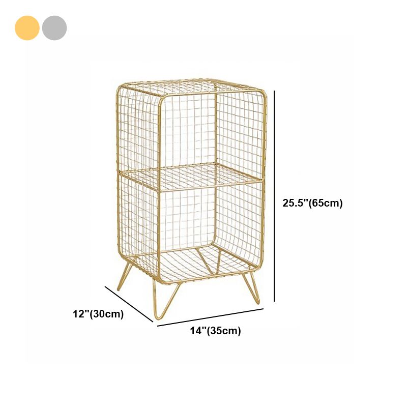 Industrial Standard Bookcase Contemporary Metal Closed Back Bookcase Clearhalo 'Bookcases' 'furn' 'furn_bookcases' 'Furniture' 'furniture_bookcases' 'kitchen' 'kitchen_bookcases' 'Living Room Furniture' 'Office Furniture' 1200x1200_49ad6d29-fc6e-41d2-b1b5-6a6d7eefd073