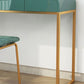 Tables de vanité Glam de 15,74 "larges de largeur de largeur avec 3 tiroirs de rangement