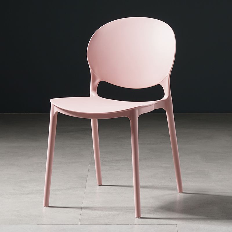 Nordic Style Plastic Dining Chairs Dining Armless Side Chair for Kitchen (Set of 2) Clearhalo ' kitchen&dining_furn' 'Dining Chairs' 'Dining Tables & Seating' 'dining_chair' 'furn' 'furn_dining_chair' 'Furniture' 'furniture_dining_chair' 'Kitchen & Dining Furniture' 'kitchen' 1200x1200_49b3df45-fe6d-4c0c-8042-a40d0c2e9a25
