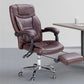 Modern Padded Arms Office Chair Leather Adjustable Seat Height Chair Clearhalo 'furn' 'furn_office_chair' 'Furniture' 'Office Chairs' 'Office Furniture' 'office_chair' 1200x1200_49b6209e-fad3-47ec-98d7-dd600e942694