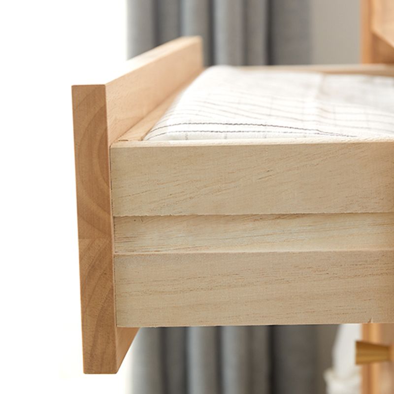 13.77" Wide /15.35" Wide Accent Cabinet Solid Wood 3/4/5  Drawers Cabinet in Brown