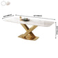 Traditional Luxury Style Dining Table White Rectangle Sintered Stone Table Clearhalo ' dining_table' 'Dining Tables & Seating' 'Dining Tables' 'furn' 'furn_dining_table' 'Furniture' 'furniture_dining_table' 'Kitchen & Dining Furniture' 'kitchen&dining_furn' 'kitchen' 'kitchen_dining_table' 1200x1200_49ba2dc5-31ad-417f-aeef-fefbcfcf49ba