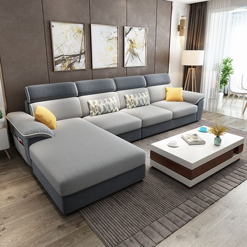 Lince contemporaneo sezione cuscino superiore braccio sezionale con conservazione