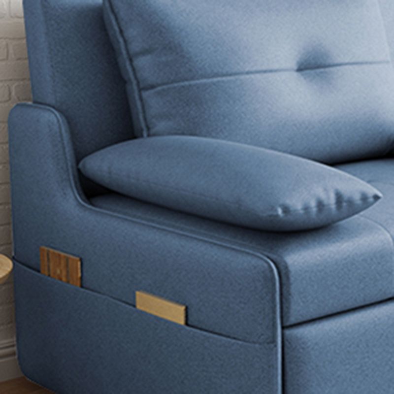 33" Wide Scandinavian Sleeper Sofa Futon Blue Storage Sleeper Sofa Clearhalo 'furn' 'furn_futons' 'Furniture' 'Futons & Daybeds' 'Futons' 'Living Room Furniture' 1200x1200_49bb47d8-40ca-418d-a6b7-29c4820b3195