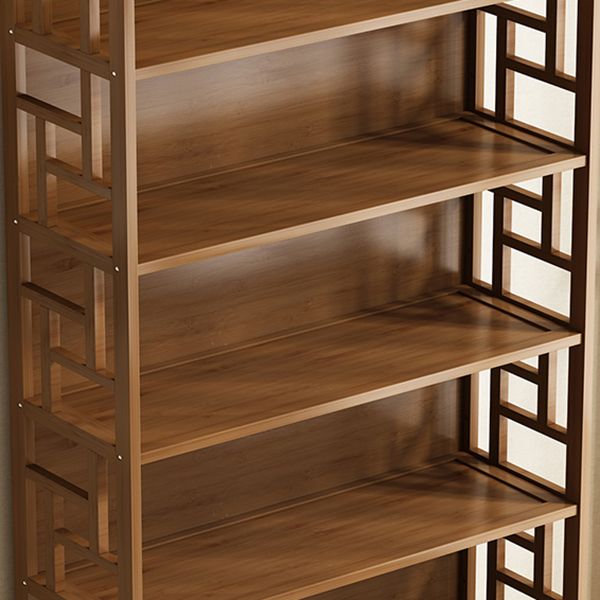 Modern Bamboo Bookcase Standard 11-inch Wide Home Book Shelf