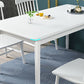 Minimalist Solid Wood Rectangle Shape Dining Table Kitchen Dining Table with 4 Legs Base Clearhalo ' dining_table' 'Dining Tables & Seating' 'Dining Tables' 'furn' 'furn_dining_table' 'Furniture' 'furniture_dining_table' 'Kitchen & Dining Furniture' 'kitchen&dining_furn' 'kitchen' 'kitchen_dining_table' 1200x1200_49bfb0a4-ca0a-4664-ae3f-c9f96882ff96