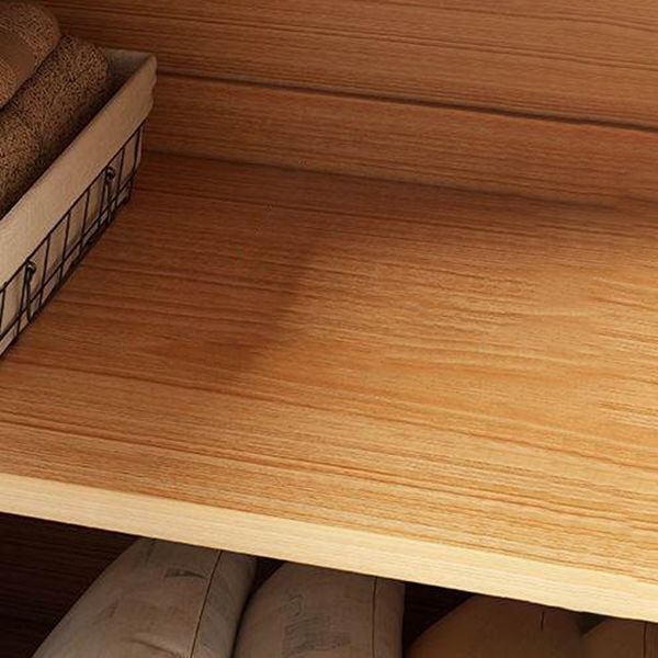 Sideboard in legno ingegnerizzato moderno semplice tavolo a buffet beige con cassetto per sala da pranzo