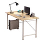 Contemporary Engineered Wood Desk H-Shape Base Desk for Home Office Clearhalo 'furn' 'furn_office_desk' 'Furniture' 'Office Desks' 'Office Furniture' 'office_desk' 1200x1200_49c686eb-423a-4c9a-a2ed-5e5dc6895d8c