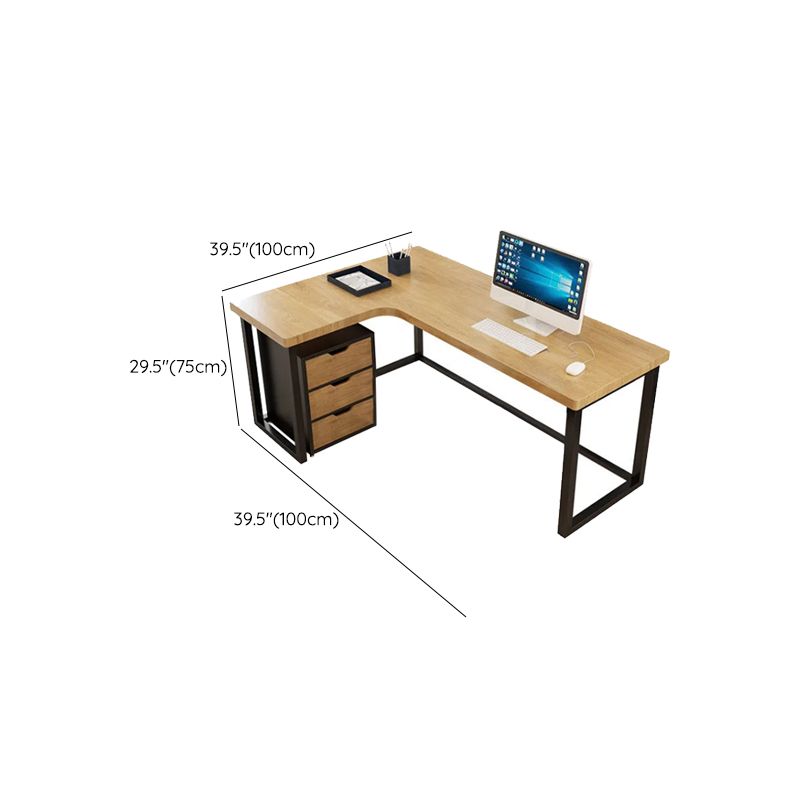 Modern Solid Wood Writing Desk Sled Base 29.53" Tall Office Desk (Drawers not Included) Clearhalo 'furn' 'furn_office_desk' 'Furniture' 'Office Desks' 'Office Furniture' 'office_desk' 1200x1200_49c878b7-ca04-4522-86a1-389e95f940b0