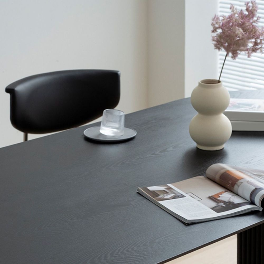Moderne ovale eettafel massief houten eettafel voor eetkamer