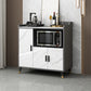 Server da pranzo per finiture opache Glam Sideboard interno con armadi