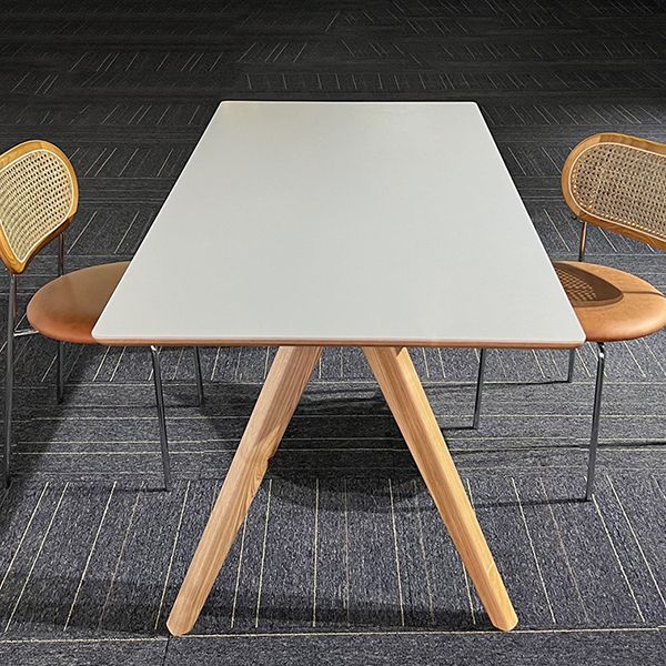 Moderne 1/2/5 Stück Möbel Stein Rechteck Speisestühle in Weiß festgelegt