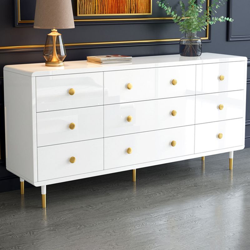 木製のアクセントチェスト15.74 "幅6/9の引き出し付き標準胸部