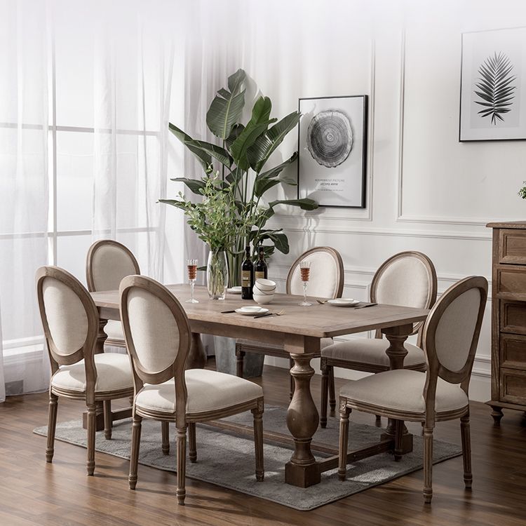 Country Style Wood Indoor Open Back Dining Side Chair 20'' Wide Dining Chair Clearhalo ' kitchen&dining_furn' 'Dining Chairs' 'Dining Tables & Seating' 'dining_chair' 'furn' 'furn_dining_chair' 'Furniture' 'furniture_dining_chair' 'Kitchen & Dining Furniture' 'kitchen' 1200x1200_49ddbc6e-425a-42c3-ba8a-42e046d34fff