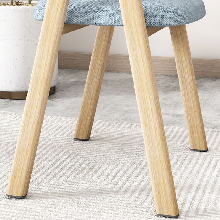 Metal Contemporary Side Chair Home Open Back Cushioned Dining Single Chair Clearhalo ' kitchen&dining_furn' 'Dining Chairs' 'Dining Tables & Seating' 'dining_chair' 'furn' 'furn_dining_chair' 'Furniture' 'furniture_dining_chair' 'Kitchen & Dining Furniture' 'kitchen' 1200x1200_49e2fe21-13fd-4090-b72a-d5fc3bade3ae