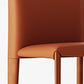 Designer Style Armless Chair Parsons Back Leather Chair for Restaurant Clearhalo 'Dining Chairs' 'Dining Tables & Seating' 'dining_chair' 'furn' 'furn_dining_chair' 'Furniture' 'Kitchen & Dining Furniture' 1200x1200_49e3b7f5-b87c-4f4c-a559-cada705e4aae