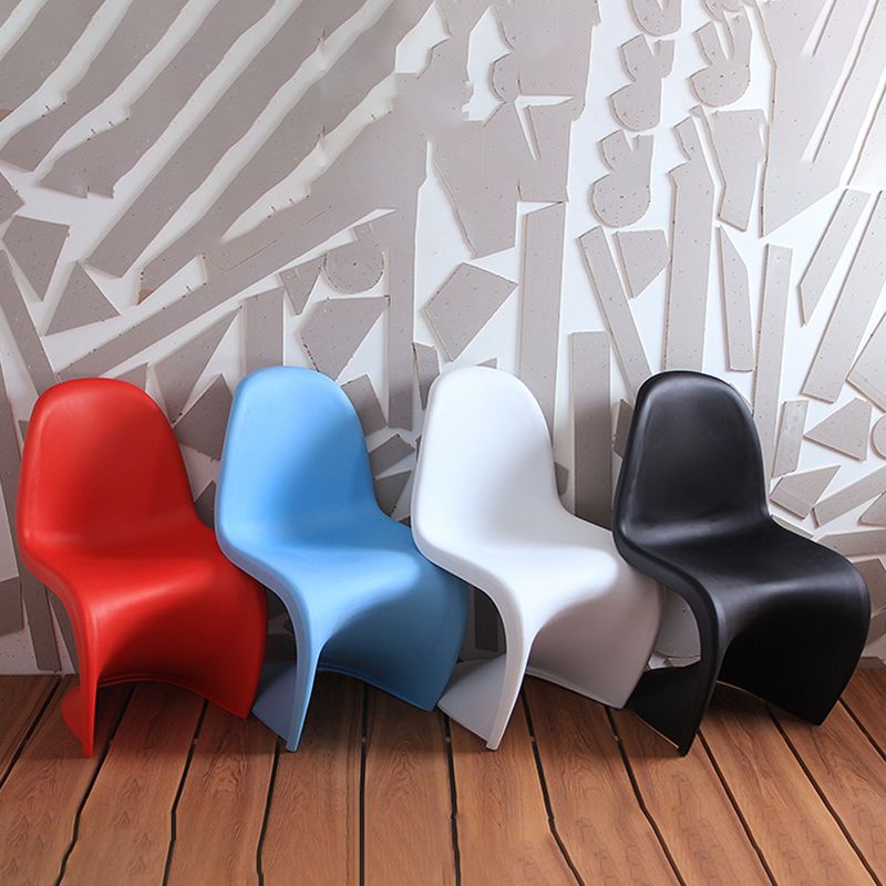 Nordic Style Chair Plastic Home Side Chair for Dining Room 19.6"x22.6"x33.4" Clearhalo 'Dining Chairs' 'Dining Tables & Seating' 'dining_chair' 'Furniture' 'furniture_dining_chair' 'Kitchen & Dining Furniture' 1200x1200_49e4e9d6-6eaf-4ac0-8809-bdb7c5c2c5ce
