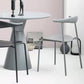 Glam Style Dining Side Chair Open Back Indoor Armless Dining Chair