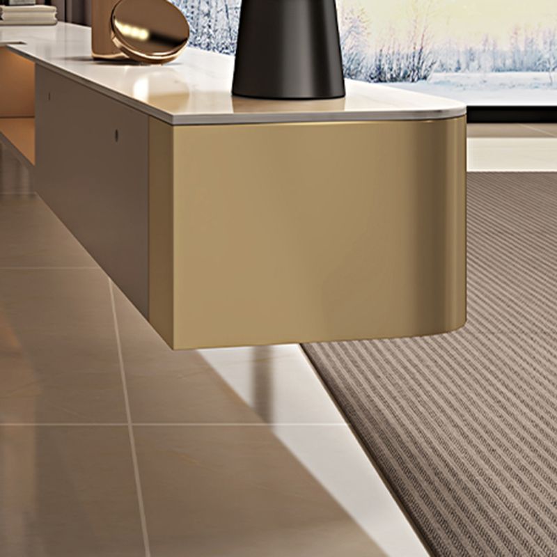 Modern TV Stand Console Enclosed Storage TV Media Console with Drawers Clearhalo 'furn' 'furn_tv_stands_entertainment_centers' 'Furniture' 'Living Room Furniture' 'TV Stands & Entertainment Centers' 'TV Stands & Media Storage Furniture' 'tv_stands_entertainment_centers' 1200x1200_49e534bc-f1bd-4f73-a963-2512cd3d5346