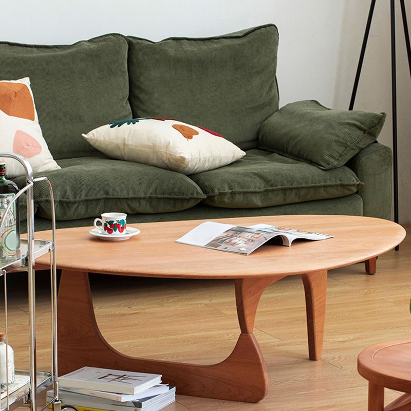 Abstract Coffee Table Contemporary Solid Wood Cocktail Table Clearhalo 'Coffee & Accent Tables' 'Coffee Tables' 'coffee_tables' 'furn' 'furn_coffee_tables' 'Furniture' 'Living Room Furniture' 1200x1200_49e5413a-47bf-468b-b855-d84e5325099e