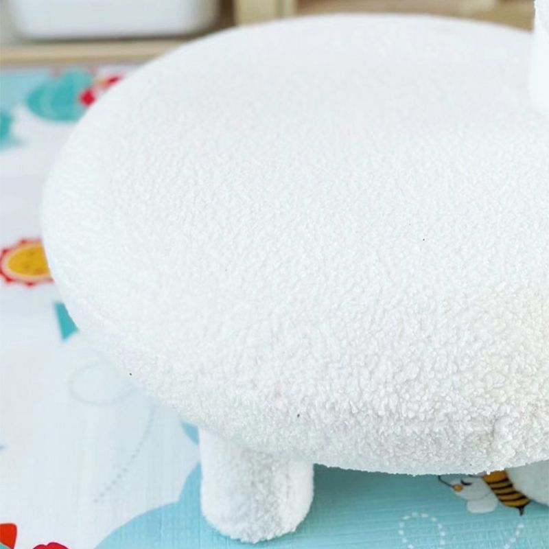 Wool Chair Armless Parsons Chair Fixed Back Chair for Living Room Clearhalo 'Accent Chairs' 'accent_chairs' 'Chairs & Seating' 'furn' 'furn_accent_chairs' 'Furniture' 'furniture_accent_chairs' 'Living Room Furniture' 1200x1200_49e5abdb-6287-4b46-b0ca-25488d6e134c