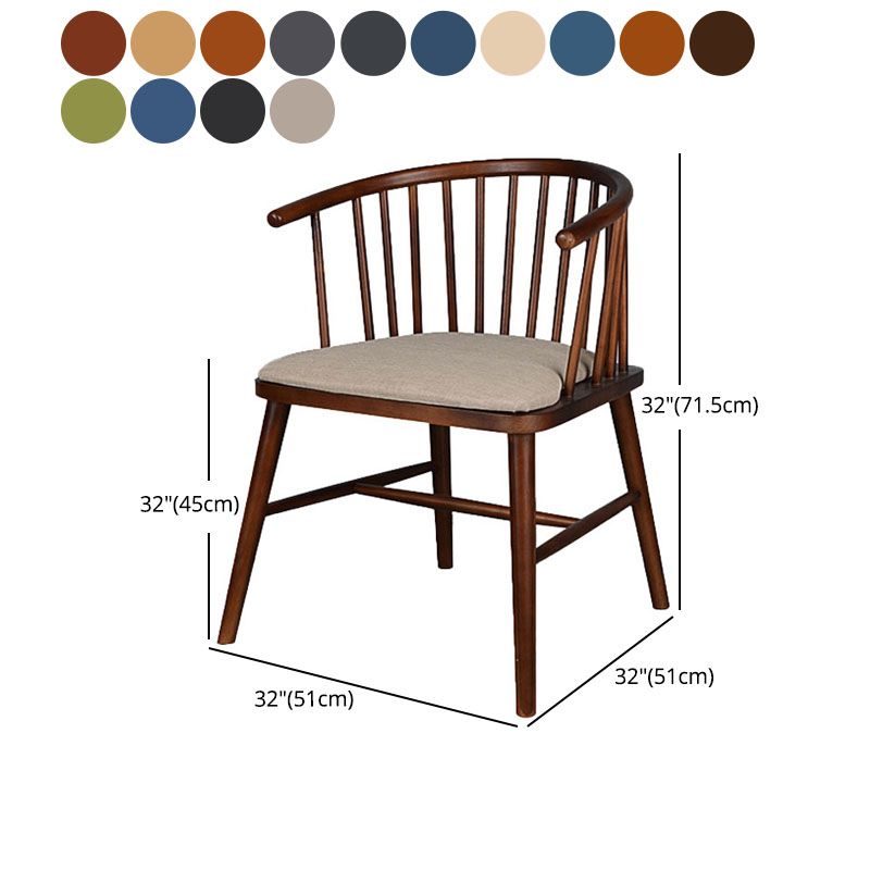 Modern Style Windsor Back Chair Dining Arm Chairs with Wooden Legs for Kitchen Clearhalo ' kitchen&dining_furn' 'Dining Chairs' 'Dining Tables & Seating' 'dining_chair' 'furn' 'furn_dining_chair' 'Furniture' 'furniture_dining_chair' 'Kitchen & Dining Furniture' 'kitchen' 1200x1200_49e5c5c9-c6e0-4dc2-a46b-469984a6eb57