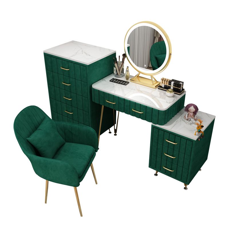 Slate Vanity Desk Removable Vanity Makeup Vanity Set for Bedroom Clearhalo 'Bedroom Furniture' 'furn' 'furn_makeup_vanities' 'Furniture' 'Makeup Vanities' 'makeup_vanities' 1200x1200_49e742af-2561-487f-8d08-da5c7a0f0a10