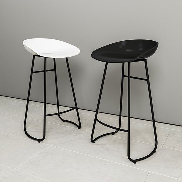 Industrial Counter Stool with Bucket Plastic Bar Stools for Bristol