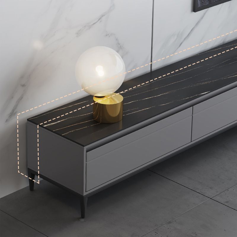 Black Slate TV Cabinet Modern Minimalist Home Closed TV Stand Console Clearhalo 'furn' 'furn_tv_stands_entertainment_centers' 'Furniture' 'Living Room Furniture' 'TV Stands & Entertainment Centers' 'TV Stands & Media Storage Furniture' 'tv_stands_entertainment_centers' 1200x1200_49ec7f9d-ff44-496c-a2a9-0f2577ea2aac