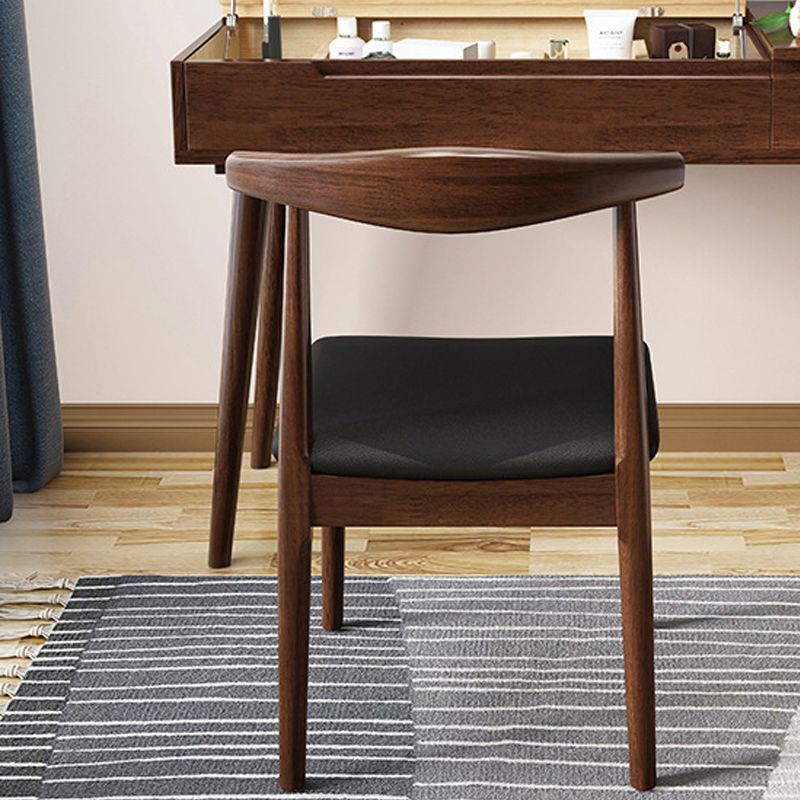 29.5 "H Flip-Top Vanity Set Desk ijdelheid met spiegel en lade