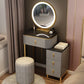 Contemporary Makeup Vanity Desk with 4 Wooden Drawers for Bedroom