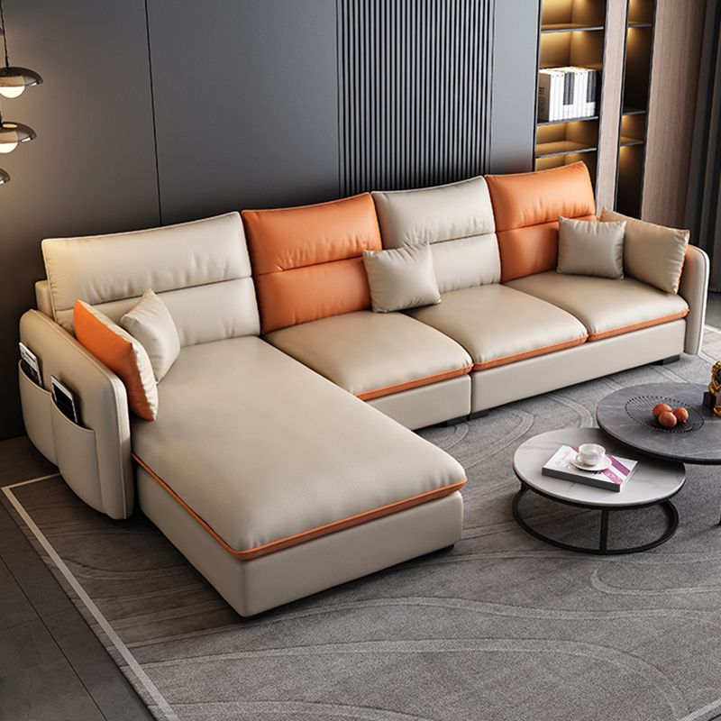 66 "sezioni a forma di L divano a forma di divano a livello Larco contemporanee