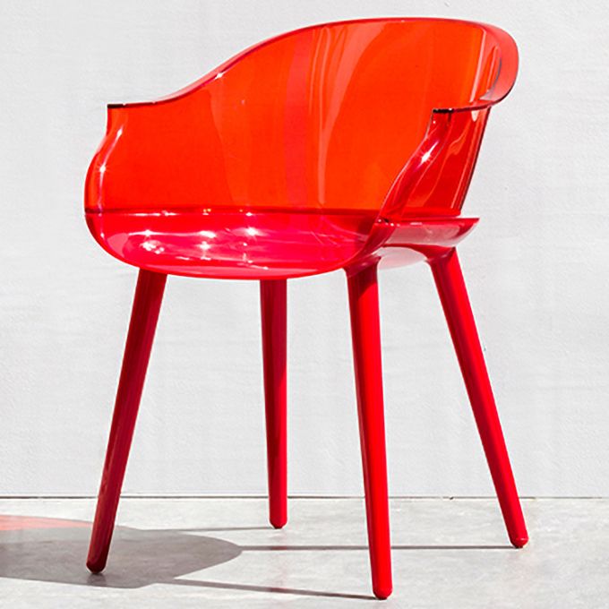 Contemporary Plastic Indoor-Outdoor Chair of 23'' Wide Dining Arm Chair Clearhalo ' kitchen&dining_furn' 'Dining Chairs' 'Dining Tables & Seating' 'dining_chair' 'Furniture' 'furniture_dining_chair' 'Kitchen & Dining Furniture' 'kitchen' 1200x1200_49f1879e-7cf1-4d01-86c3-932c3c5d5199