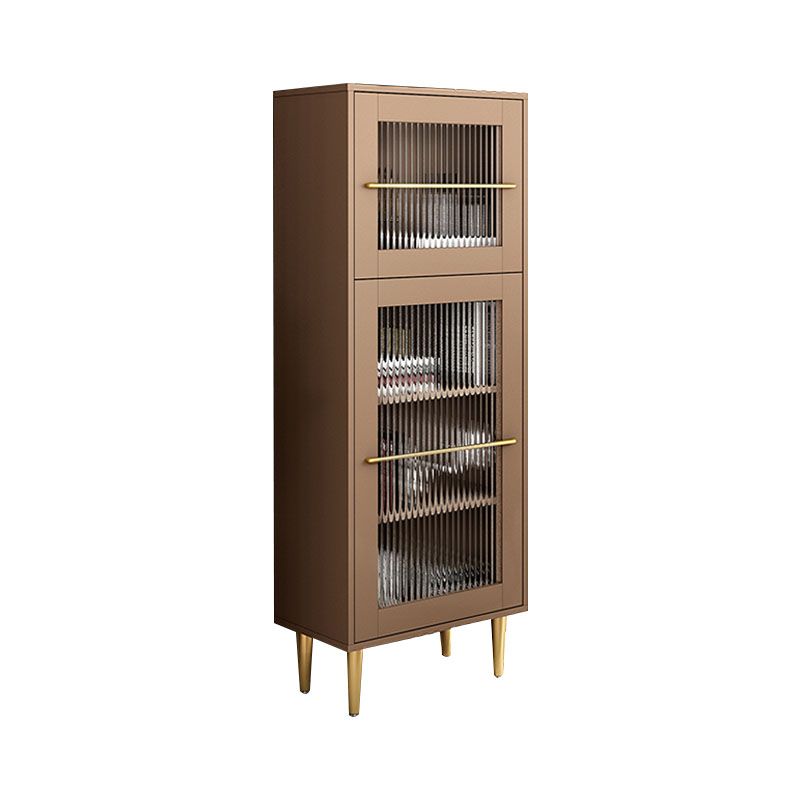 53 "H PORTE DE PORTE PORTE LA BATÉE DE BOIS GLAM GLAM CAPACT AVEC Rangement pour le salon