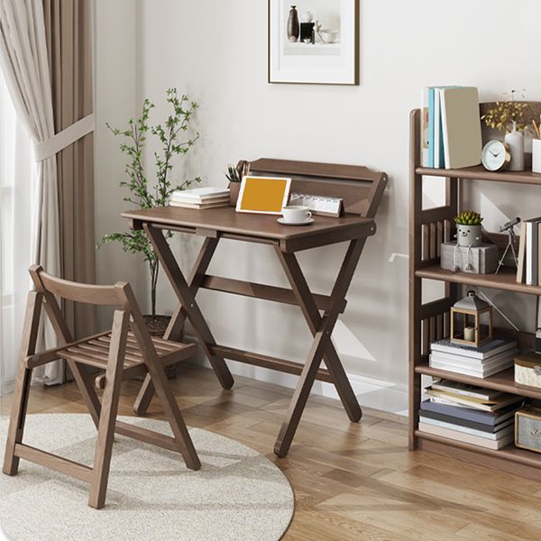 1/2ピースのダイニングルームの椅子とテーブルセットは、無地の木材、無垢材