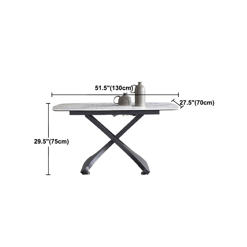Modern 1/4/5/7 Pieces Dining Set Rectangle Sintered Stone Dining Table Set Clearhalo 'Dining Room Sets' 'Dining Tables & Seating' 'dining_room_set' 'furn' 'furn_dining_room_set' 'Furniture' 'furniture_dining_room_set' 'Kitchen & Dining Furniture' 'kitchen&dining_furn' 'kitchen' 1200x1200_49f88e70-e2a1-447c-99b8-0906df8ca1d8