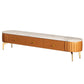 Scandinavian TV Media Stand Stone Enclosed Storage TV Stand Console with Drawers