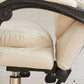 Chaise pivotante moderne Hauteur de siège réglable Inclinaison de mécanisme de bureau chaise de bureau avec roues