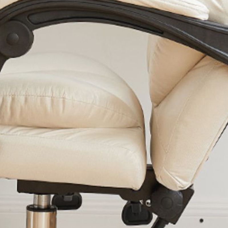 Chaise pivotante moderne Hauteur de siège réglable Inclinaison de mécanisme de bureau chaise de bureau avec roues